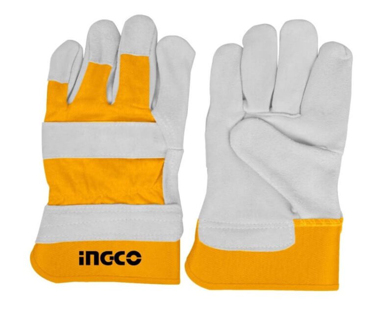 Leather gloves ingco HGVC01
