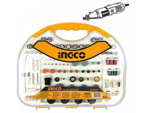 Mini Drill Accessories Set 250 pcs incco AKMG2501