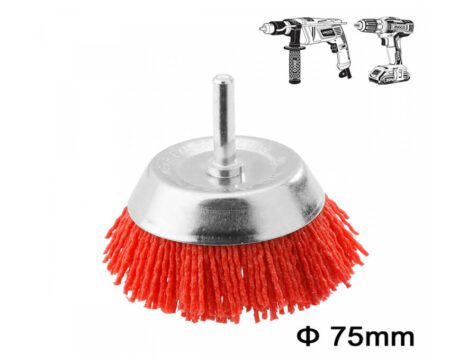 Nylon Brush with Shaft for Drill WB30755