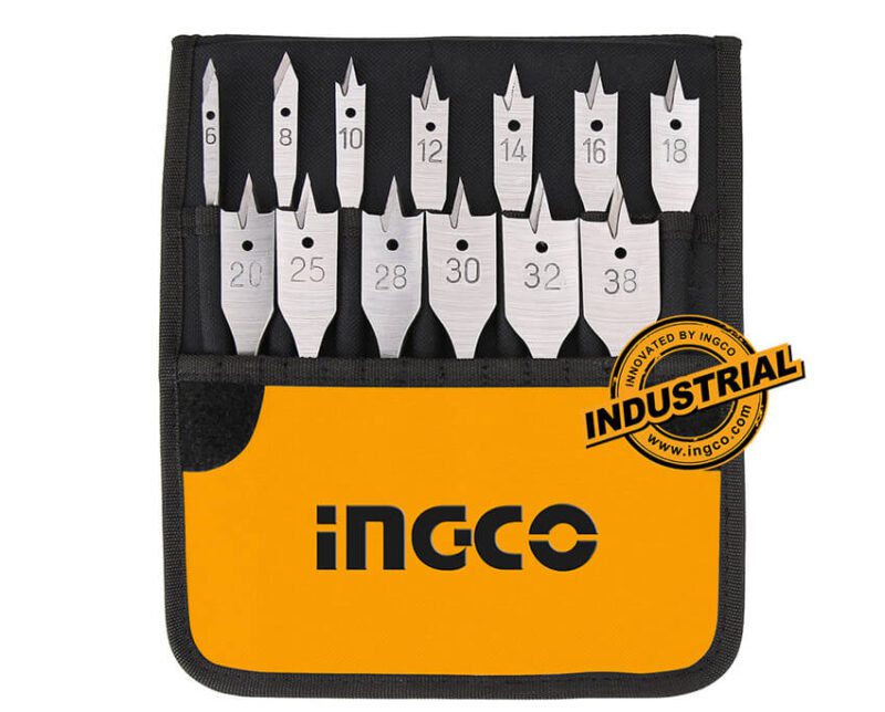 Professional 13PCS flat wood drill bits set AKD41301