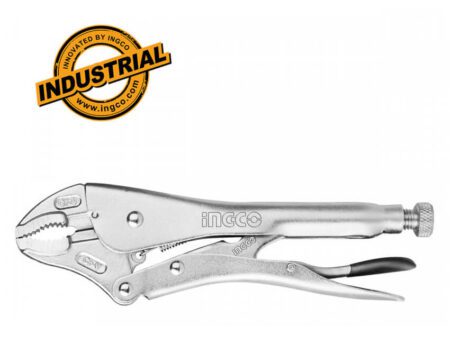 Professional Curved jaw locking plier ingco HCJLW0210